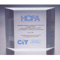 Custom Lucite Trapezoid Award